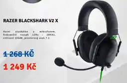 Planeo Elektro Razer Blackshark V2 X nabídka