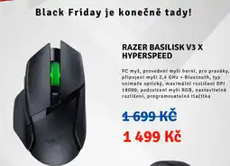 Planeo Elektro Razer Basilisk V3 X Hyperspeed nabídka