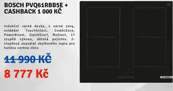 Bosch indukční varná deska PVQ61RBB5E