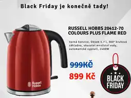 Planeo Elektro Russell Hobbs colours plus flame red nabídka