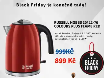 Russell Hobbs colours plus flame red