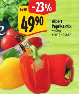 Albert Albert Paprika mix nabídka