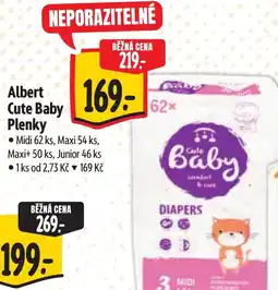 Albert Albert Cute Baby Plenky nabídka