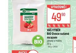 Globus Váš výběr BIO Ovoce sušené mrazem nabídka