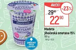 Globus Madeta jihočeská smetana 15% nabídka