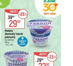 Globus Madeta jihočeský tvaroh polotučný nabídka