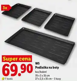 Lidl W5 Podložka na boty, kus/balení nabídka