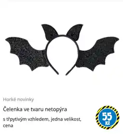 TEDi Čelenka ve tvaru netopýra nabídka