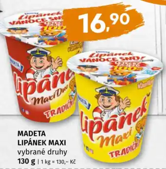 Madeta lipánek maxi