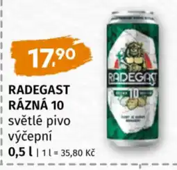 Coop Radegast různá 10 nabídka