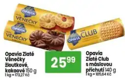 TEMPO Opavia zlaté věnečky žloutkové, kakaové nabídka