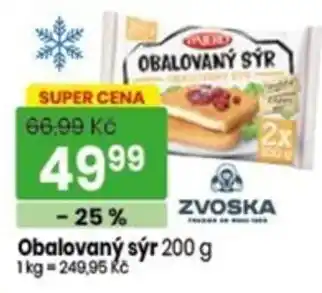 Zvoska obalovaný sýr