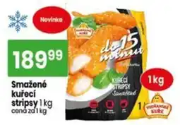 TEMPO Vodránské kuře smažené kuřecí stripsy nabídka