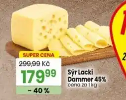 TEMPO Sýr Lacki Dammer 45% nabídka