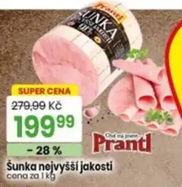 TEMPO Prantl šunka nabídka