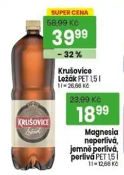 TEMPO Krušovice Ležák nabídka