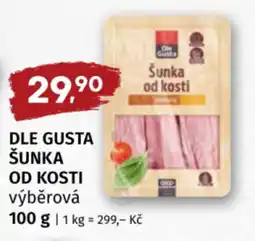 Coop Dle gusta šunka od kosti výběrová nabídka