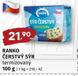 Coop Ranko čerstvý sýr termizovaný nabídka