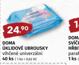 Coop Domá ůklidové ubrousky nabídka