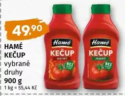 Trefa Hamé kečup nabídka