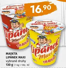 Trefa Madeta lipánek maxi nabídka