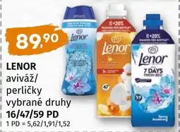 Trefa Lenor aviváž/ perličky vybrané druhy nabídka