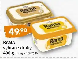 Trefa Rama vybrané druhy nabídka