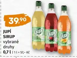 Trefa Jupí sirup vybrané druhy nabídka