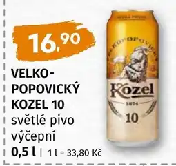 Trefa Kozel velko-popovický 10 nabídka