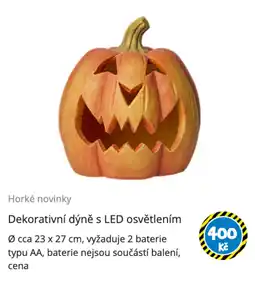 TEDi Dekorativní dýně s LED osvětlením nabídka