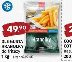 Trefa Dle gusta hranolky nabídka