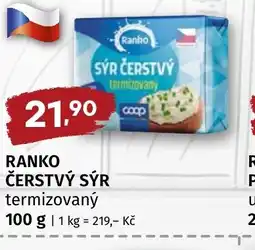 Trefa Ranko čerstvý sýr termizovaný nabídka