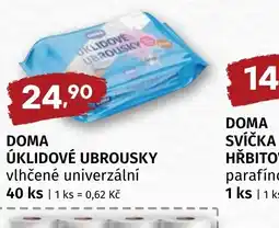 Trefa Doma úklidové ubrousky nabídka