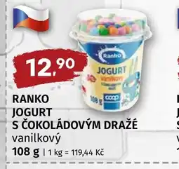 Trefa Ranko jogurt s čokoládovým dražě vanilkový nabídka