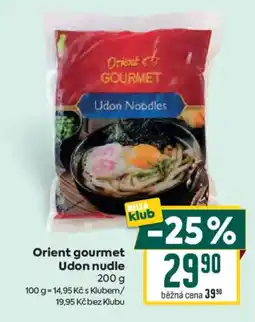 Billa Orient gourmet Udon nudy nabídka