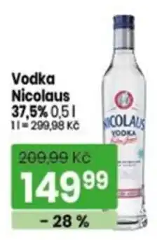 TEMPO Vodka Nicolaus nabídka