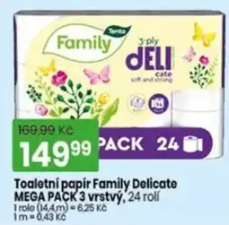 TEMPO Family toaletní papír delicate nabídka