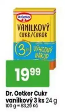 TEMPO Dr. Oetker Cukr vanilkový nabídka