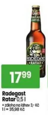 TEMPO Radegast Ratar nabídka