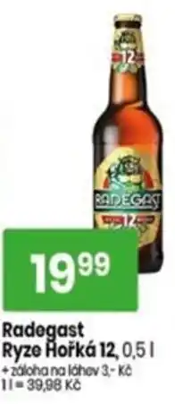 TEMPO Radegast Ryze Hořká 12 nabídka