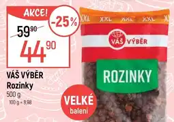 Globus Váš výběr rozinky nabídka