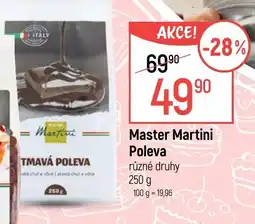 Globus Master Martini Poleva nabídka