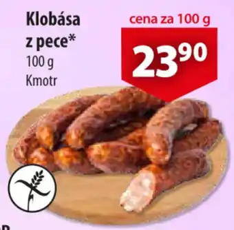 Kmotr klobása z pece