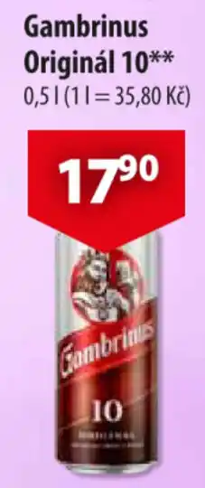 Gambrinus Originál 10