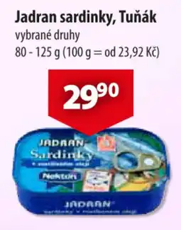 CBA Jadran sardinky nabídka
