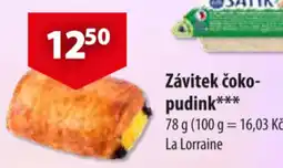 CBA Závitek čoko- pudink nabídka