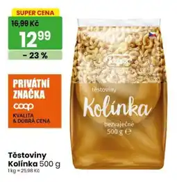 TEMPO Kolínka těstoviny nabídka