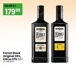 TEMPO Fernet Stock Original 35%, Citrus 27% nabídka