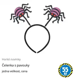 TEDi Čelenka s pavouky nabídka