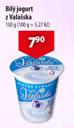 CBA Valašská bílý jogurt nabídka